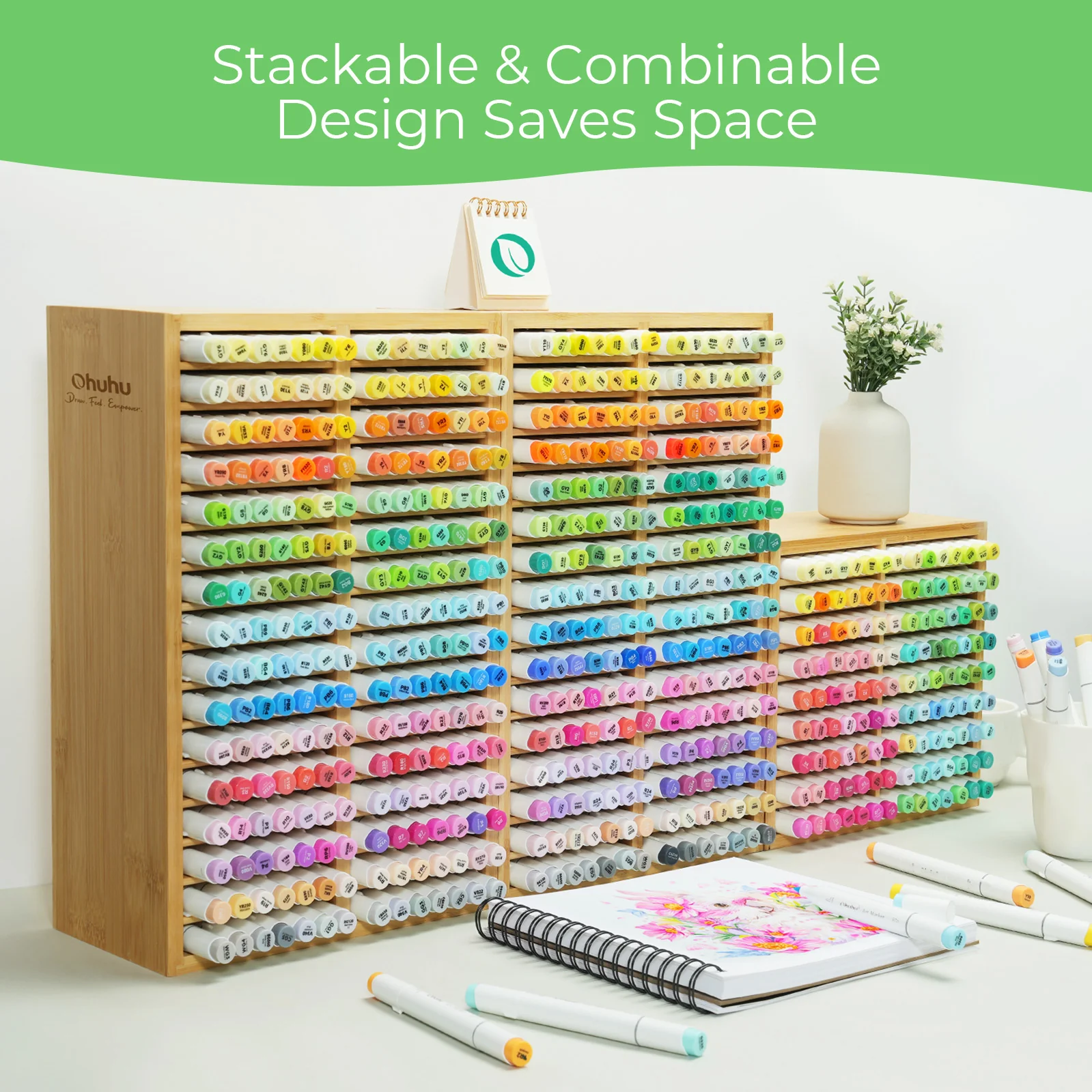 Ohuhu Bamboo Marker Organizer (Europe Only) - Image 43