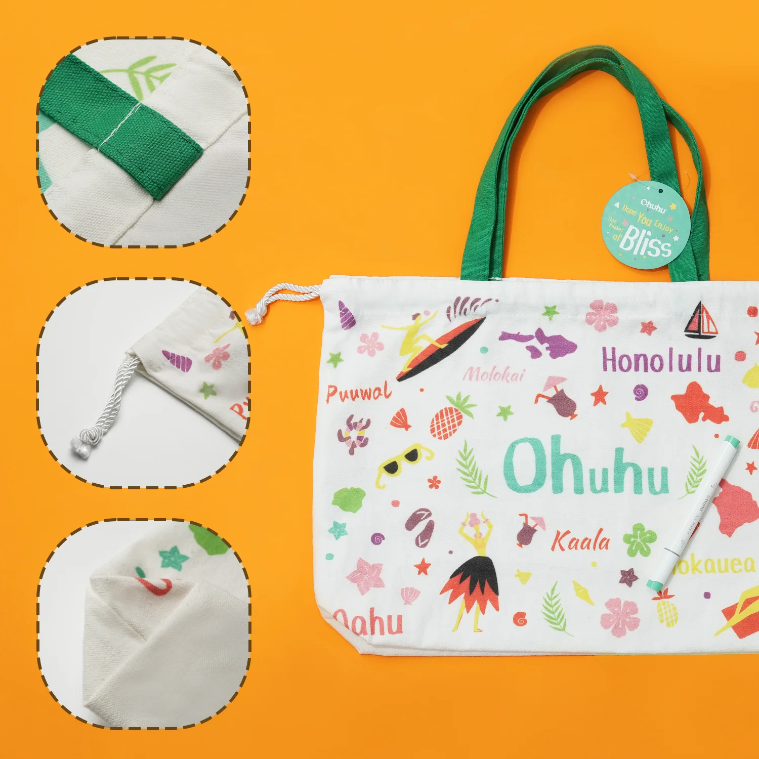 Ohuhu Canvas Bag (Europe Only) - Image 5