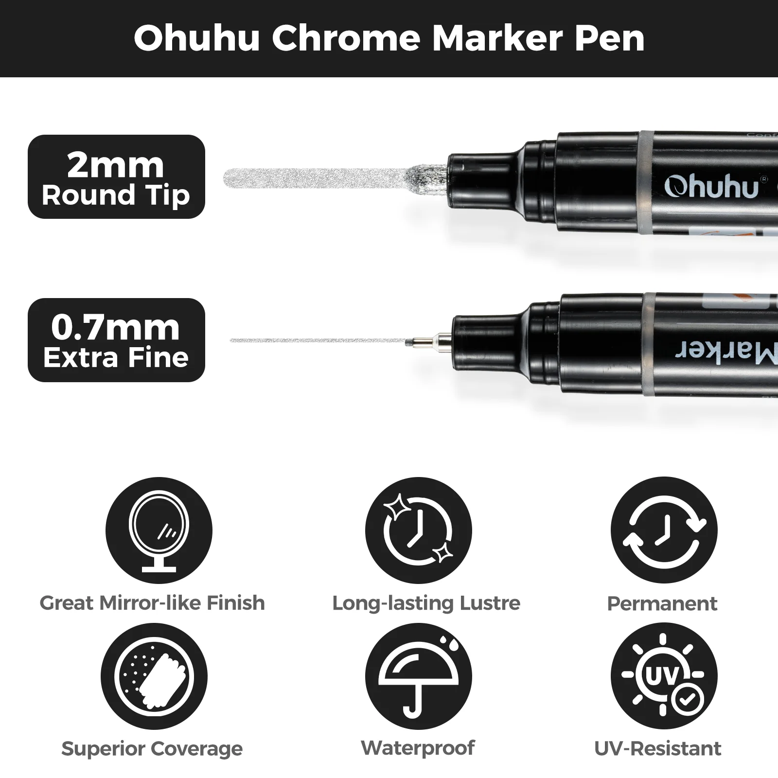 Ohuhu Chrome Paint Pen - Image 6