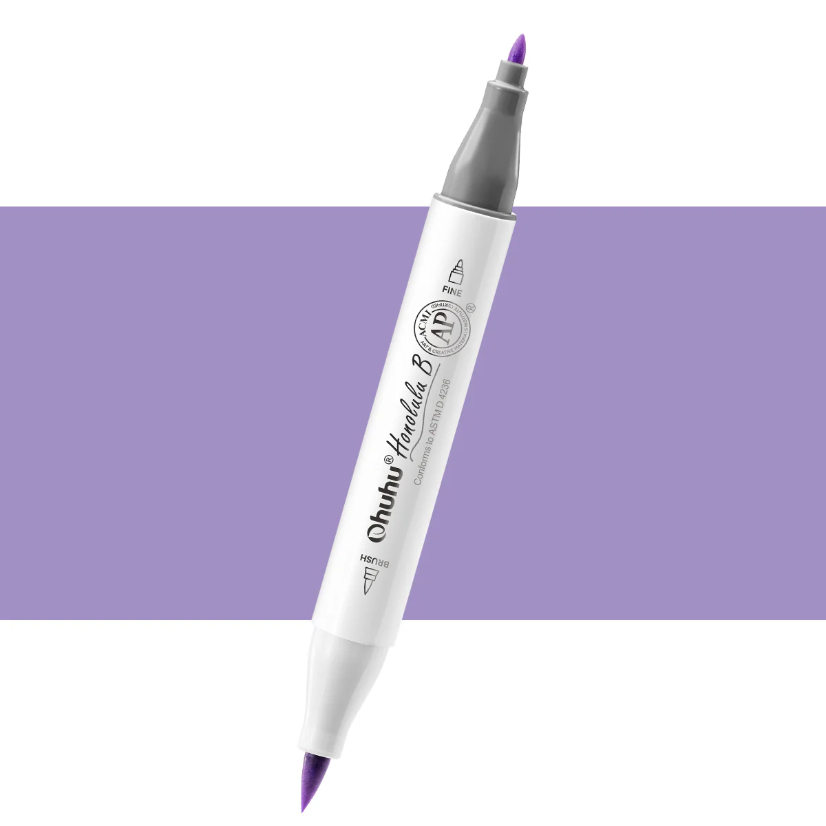 Ohuhu Honolulu B V412 (Replace V270) Individual Marker, Brush & Fine