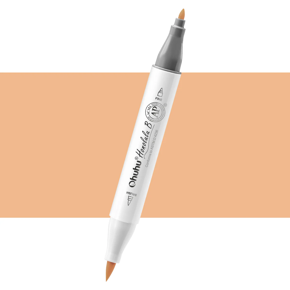 Ohuhu Honolulu B YR37 (Replace YR20) Individual Marker, Brush & Fine