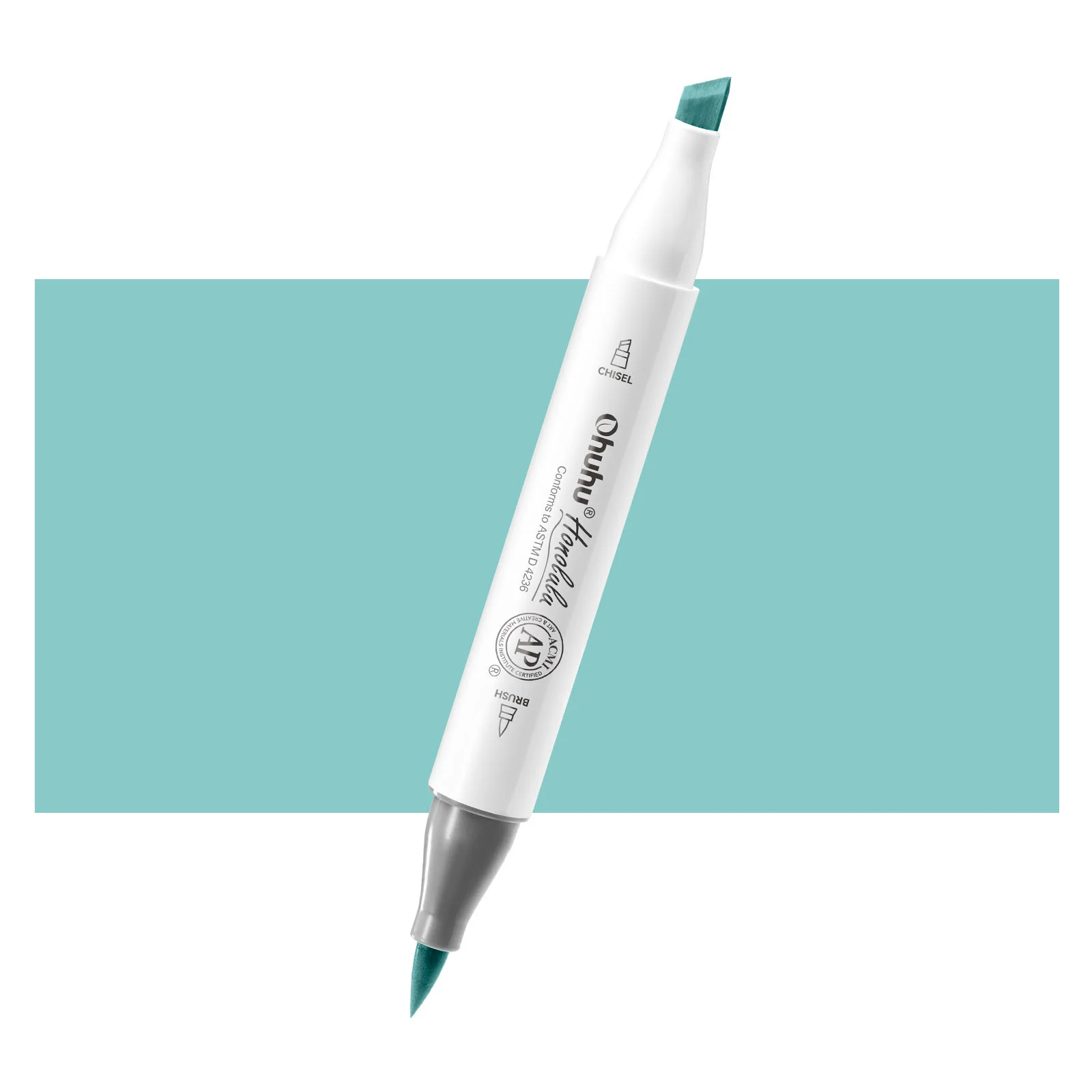 Ohuhu Honolulu G326 / BG09 Individual Marker, Brush & Chisel