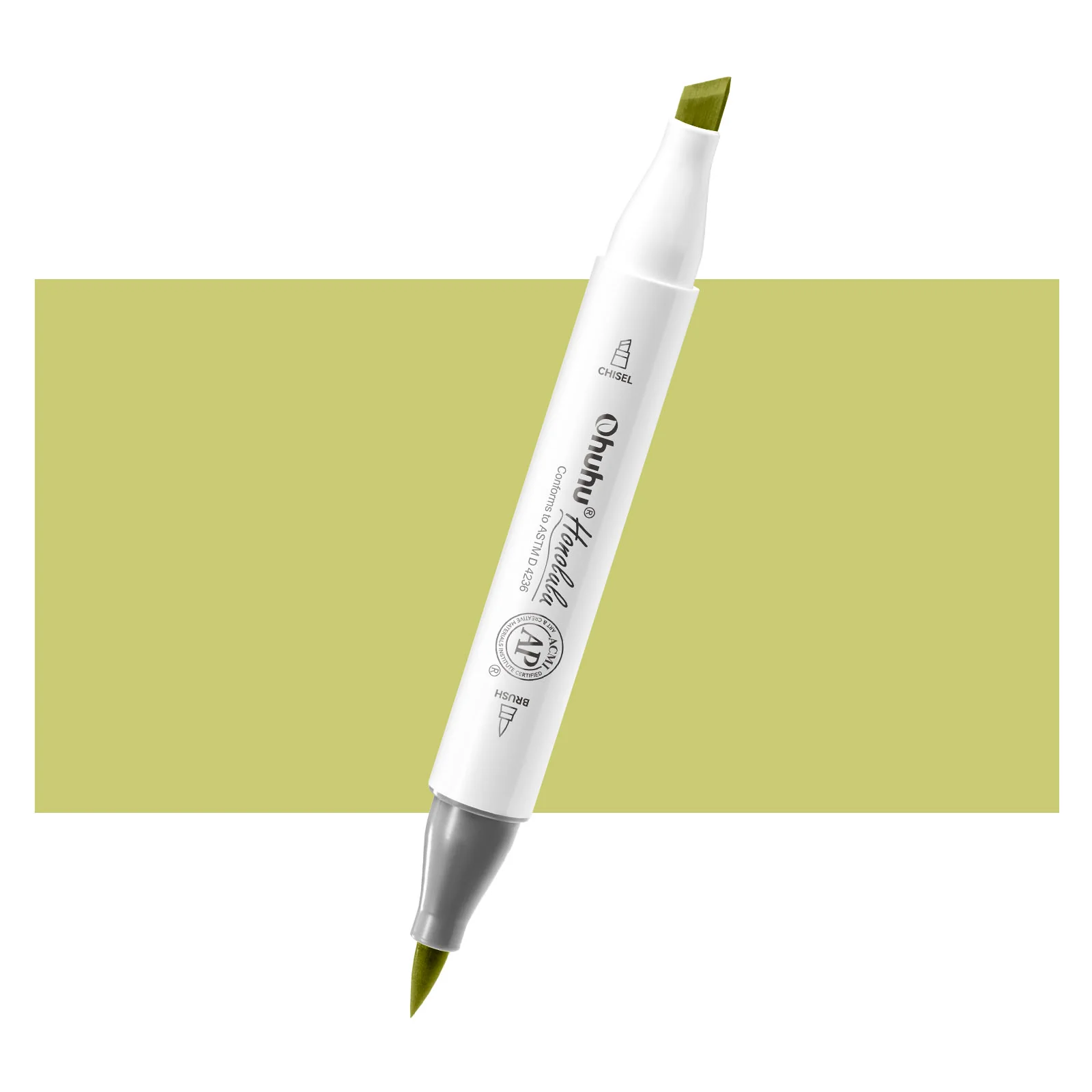 Ohuhu Honolulu GY4 / YG012 Individual Marker, Brush & Chisel