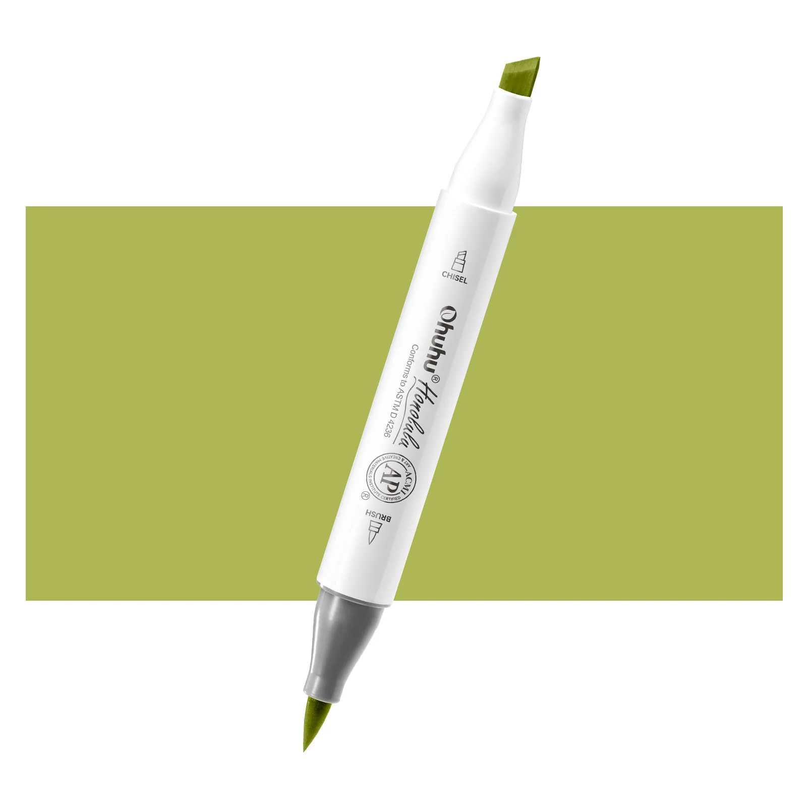 Ohuhu Honolulu GY5 / YG211 Individual Marker, Brush & Chisel