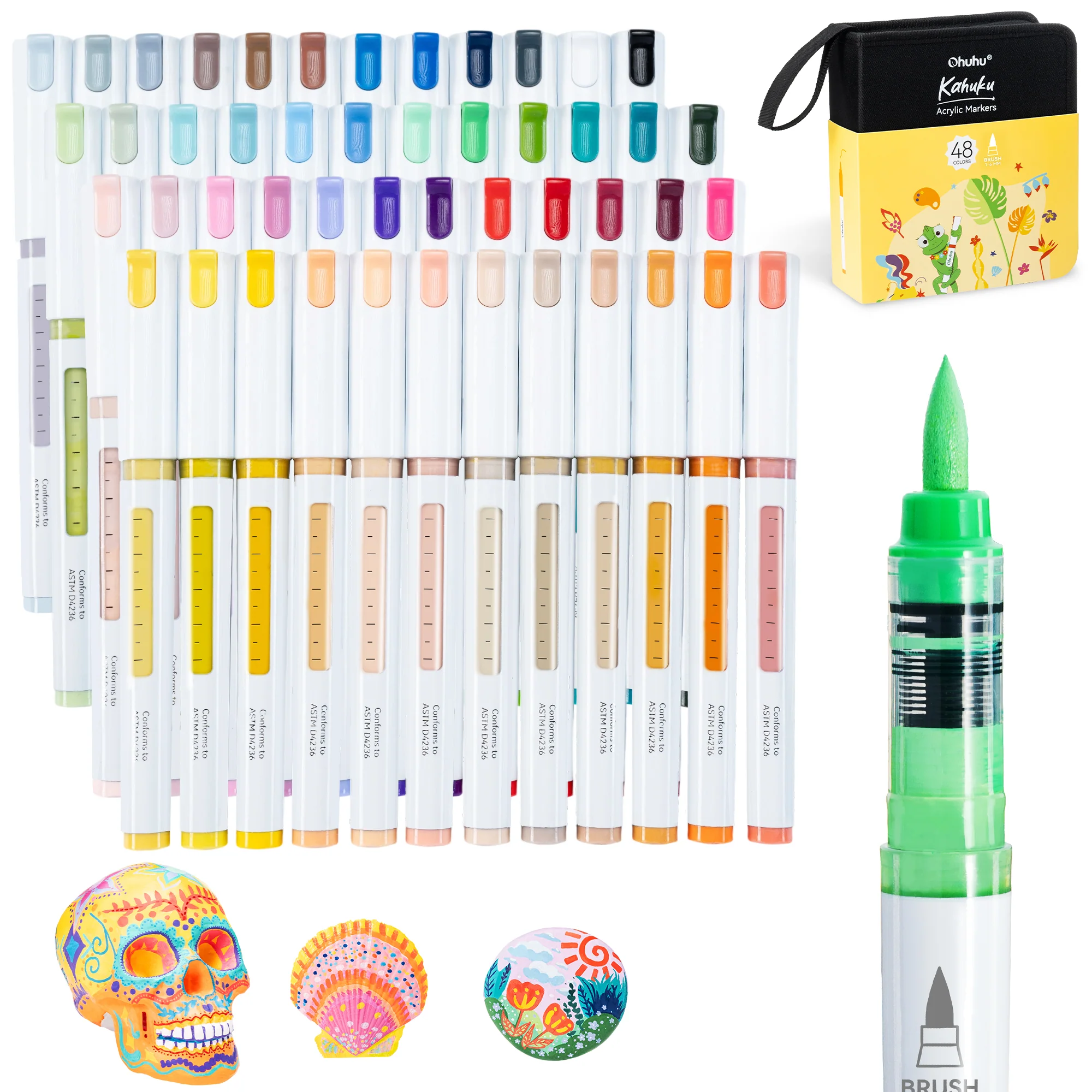 Ohuhu Kahuku Series Direct-ink Acrylic Paint Markers - Image 24