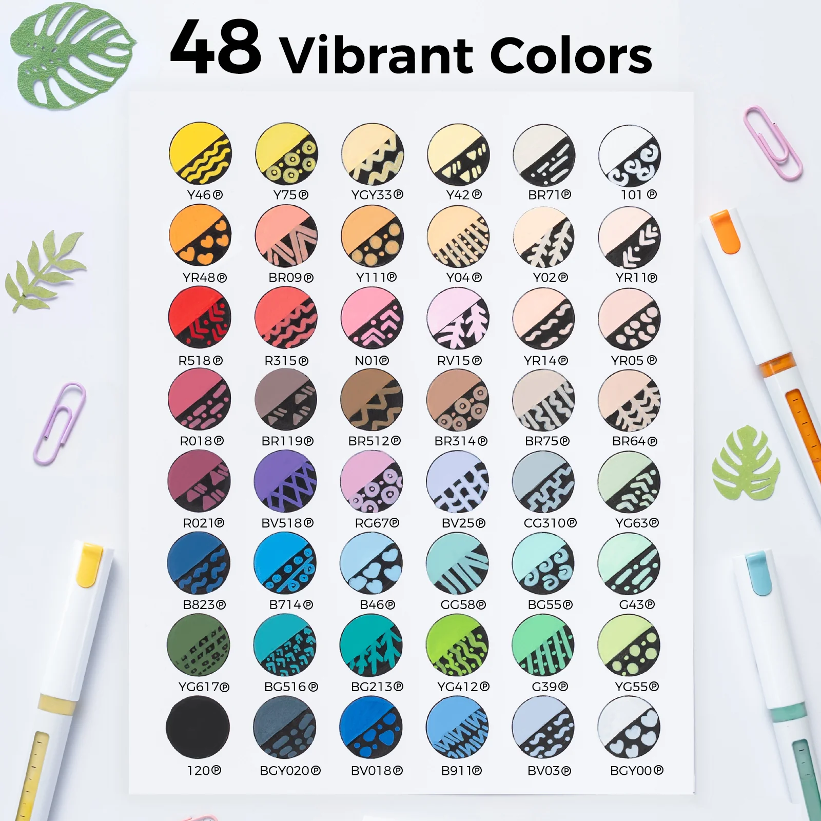 Ohuhu Kahuku Series Direct-ink Acrylic Paint Markers - Image 26