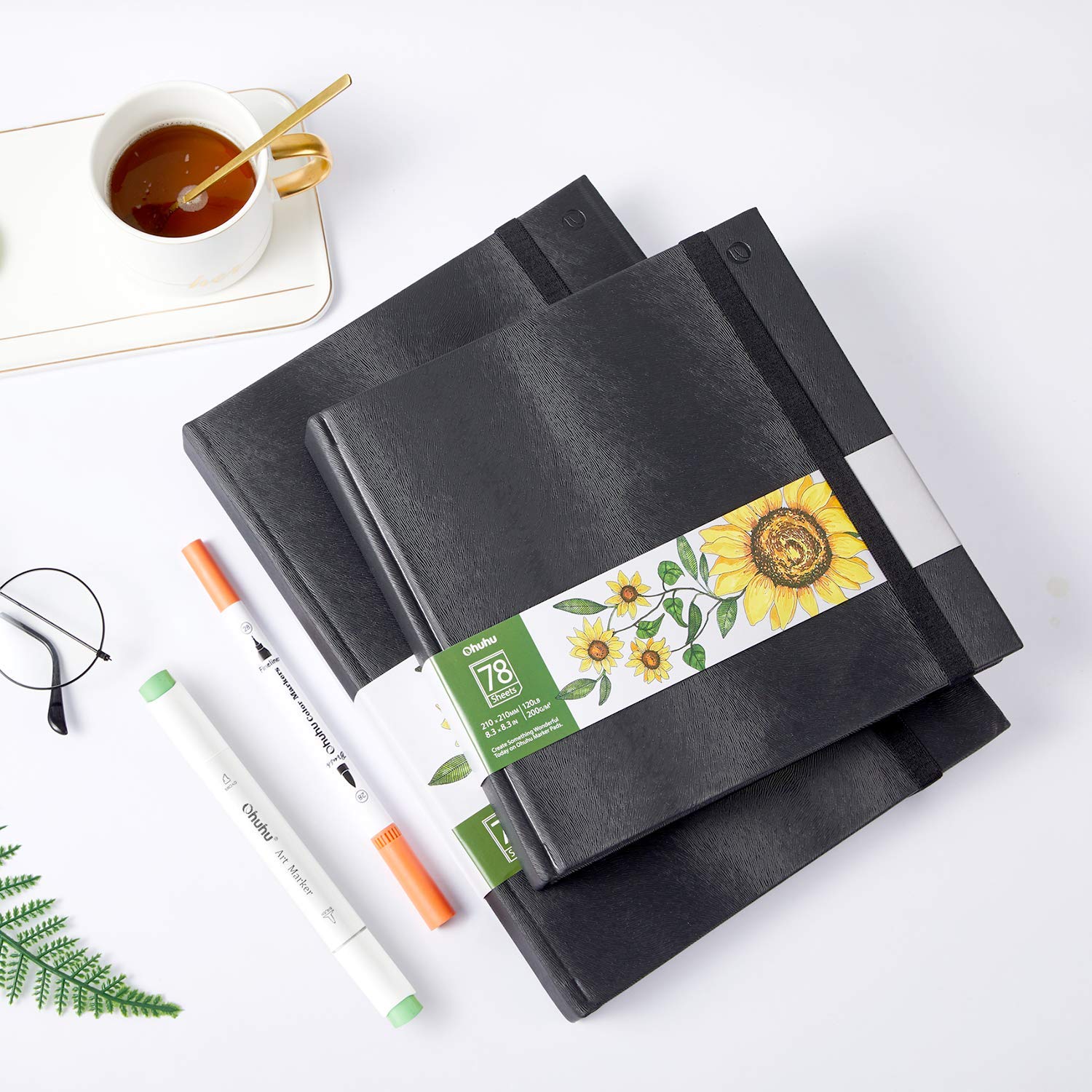 Ohuhu Marker Pads Art Sketchbooks for Markers, 2 Pack (Australia Domestic Shipping) - Image 6