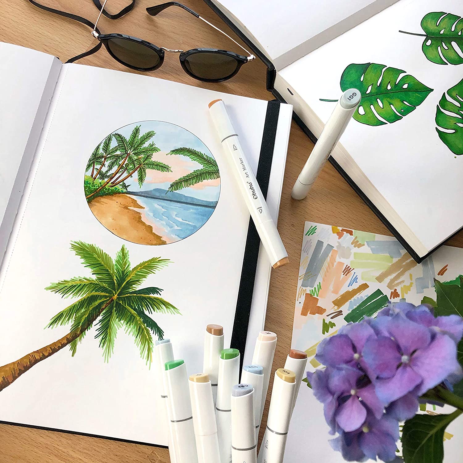 Ohuhu Marker Pads Art Sketchbooks for Markers (Canada Domestic Shipping) - Image 5