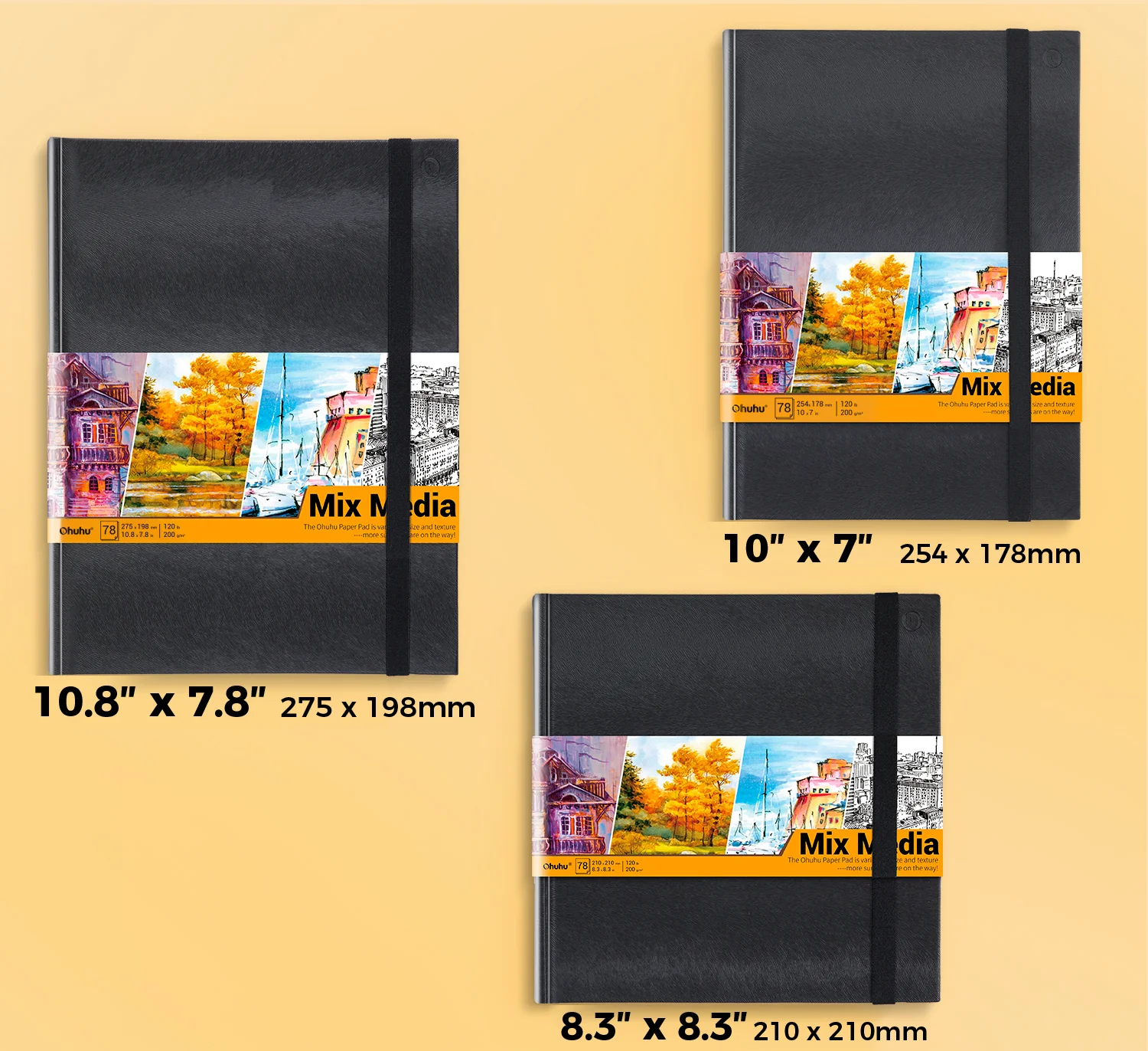 Ohuhu Mix Media Pad for Multiple Techniques - Image 5