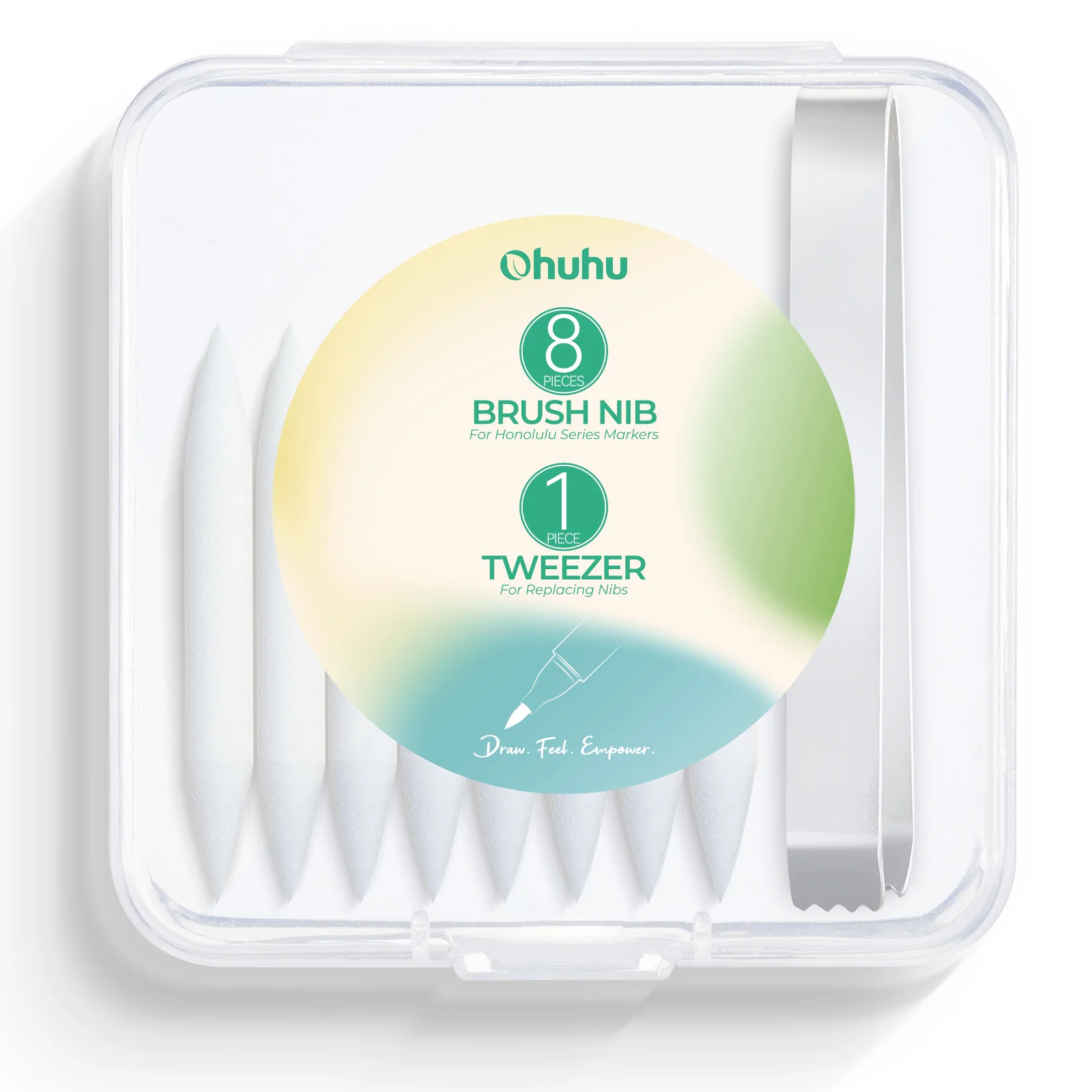 Ohuhu Replacement Brush Nibs Of Honolulu & Honolulu B Series (Canada Domestic Shipping) - Image 7