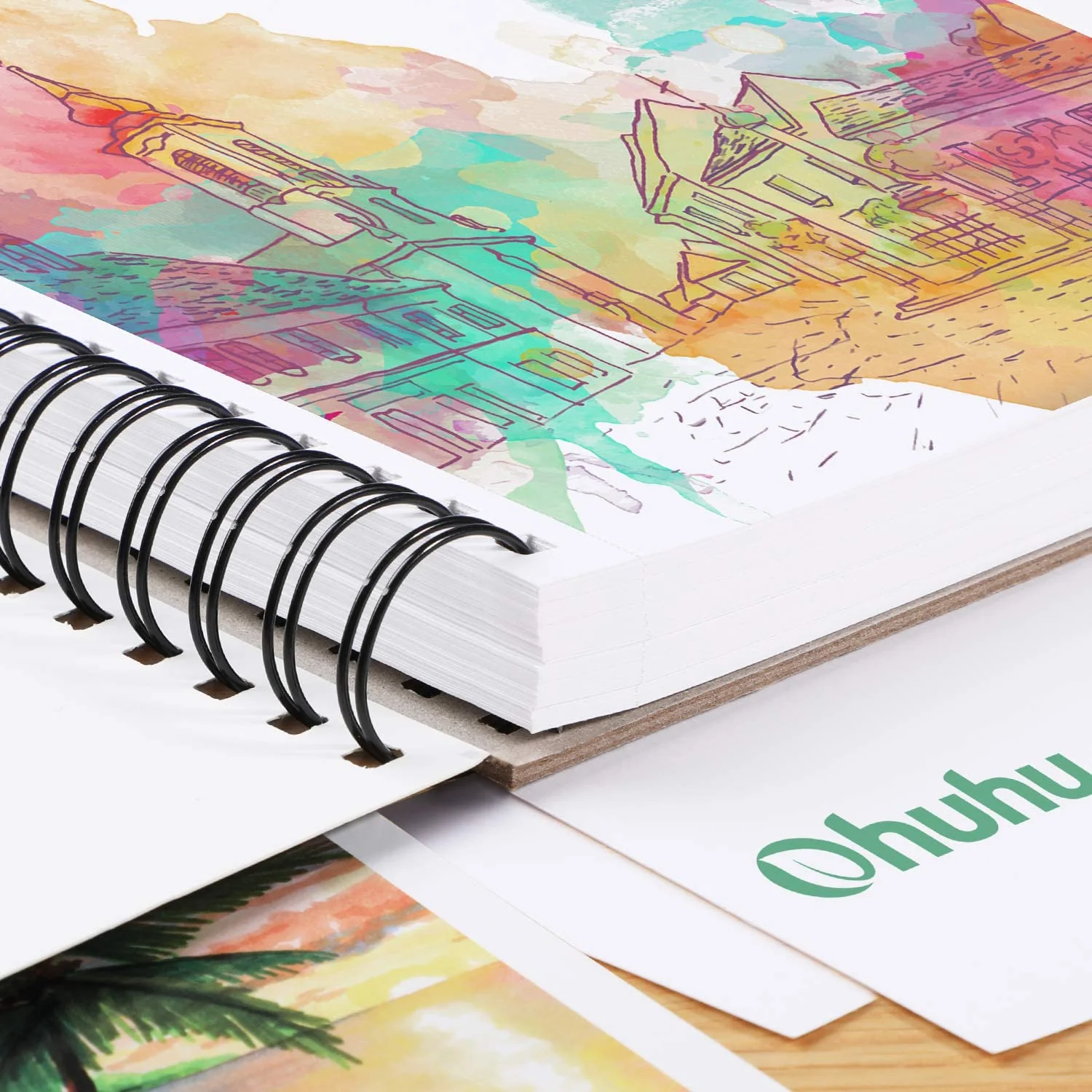Ohuhu Spiral-Bound Marker Pad for Alcohol Markers (Canada Domestic Shipping) - Image 4
